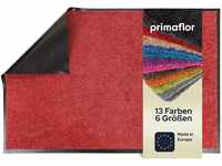 Primaflor Fußmatte - CLEAN - Rot, 120x180 cm, rutschfeste Schmutzfang-Matte,