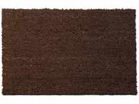 Primaflor Kokos-Fußmatte aus Naturfasern - Braun - 40 x 60 cm - 17 mm Höhe -