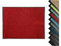 Primaflor Fußmatte - Sydney, Rot, 40x60cm, Verschiedene Größen und Farben,