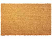 Primaflor Kokos-Fußmatte aus Naturfasern - Natur - 50 x 80 cm - 17 mm Höhe -