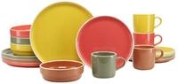 CreaTable, 22899, Serie INDIAN SUMMER, 16-teiliges Geschirrset f&uuml;r 4 Personen,