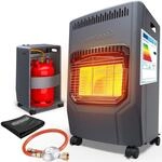 MONZANA&reg; Gasheizung GH4500 Innenr&auml;ume 4200W Gasofen 3 Heizstufen inkl. 50cm