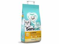 Sanicat PSANCLUN016L31 Clumping White Unscented 16L, 13.9 Kg