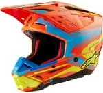 Alpinestars Motocross-Helm S-M5 Orange Gr. L