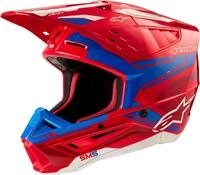 Alpinestars Motocross-Helm S-M5 Rot Gr. M