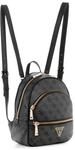 GUESS Damen Manhattan Rucksack, Kohle-Logo, Einheitsgr&ouml;&szlig;e