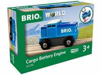 BRIO Bahn 33130 - Blaue Batterie Frachtlok