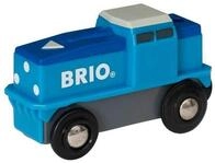 BRIO 33130 Blaue Batterie Frachtlok