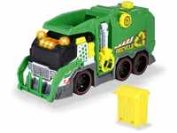 Dickie Toys - Spielzeug-Müllauto mit vielen Funktionen (39 cm) - großes