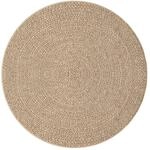 vidaXL Teppich, Bodenteppich f&uuml;r Au&szlig;enbereich Innenbereich, Au&szlig;enteppich in Jute