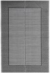 vidaXL Outdoor Teppich Doppellagiges Jacquard-Muster Balkon Terrasse Garten