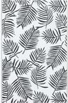 vidaXL Outdoor Teppich Zweischichtiger Jacquard Terrassenteppich K&uuml;chenteppich