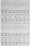 vidaXL Outdoor Teppich Doppellagiges Jacquard-Muster Balkon Terrasse Garten