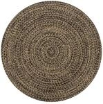 vidaXL Handgefertigter Teppich, Jute, Teppich, Fu&szlig;boden, f&uuml;r Wohnzimmer,
