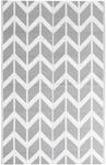 vidaXL Outdoor Teppich Doppellagiges Jacquard-Muster Balkon Terrasse Garten