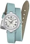 Tissot Damen Analog Quarz Armbanduhr Bellissima XS Double Tour Strap Swiss Made