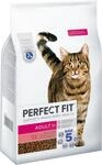 PERFECT FIT Adult Trockenfutter f&uuml;r erwachsene, aktive Katzen ab 1 Jahr - Rind, 7 kg