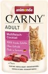 animonda Carny Adult Multifleisch-Cocktail, 12 Portionsbeutel (12 x 85 g),