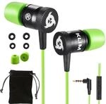 KLIM Fusion In-Ear-Kopfh&ouml;rer mit Kabel & Mikrofon Hi-Fi, Memory-Schaum, 3,5 mm