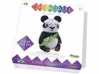 Creagami 3178734 Origami 3D, Papierskulptur Panda, Bastelset für Erwachsene und