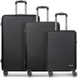 Franky Dallas 3.0 Hartschalen-Trolley mit 4 Rollen Koffer Set 3 Teilig |...