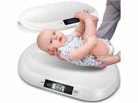 Retoo Babywaage Flach Digital bis 20kg, Kinderwaage, Digitalwaage für Neugeborene,