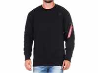 Alpha Industries X-Fit Label Sweater Sweatshirt für Herren Black