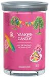 Yankee Candle Signature Duftkerze | Art in The Park Gro&szlig;e Tumbler Kerze mit