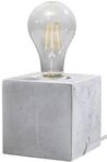 SOLLUX lighting ARIZ Schreibtischlampe aus Beton - Leuchte mit E27 Leuchtmittel...