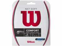 Wilson Tennissaite NXT Soft 16, Für Tennisschläger, Durchmesser: 1,30 mm, Hellblau,
