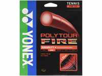 Yonex Unisex – Erwachsene Poly Tour Fire Tennis-Saite, rot, 1.2 mm