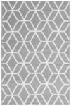 vidaXL Outdoor Teppich Doppellagiges Jacquard-Muster Balkon Terrasse Garten