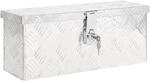 vidaXL Aufbewahrungsbox Aluminiumkoffer Aluminiumbox Lagerbox Lagerkiste