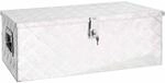 vidaXL Aufbewahrungsbox Aluminiumkoffer Aluminiumbox Lagerbox Lagerkiste
