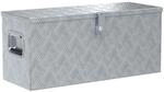 vidaXL Aluminiumkiste 80x30x35cm Alu Box Koffer Werkzeugbox Transportkiste