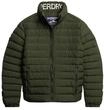 Superdry Herren Fuji Bedruckte Steppjacke Dunkles Moosgr&uuml;n M