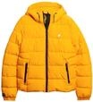 Superdry Herren Sports Steppjacke mit Kapuze Safrangelb M