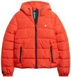 Superdry Herren Sports Steppjacke mit Kapuze Kr&auml;ftiges Rot S