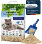 COSYCAT Klumpendes Katzenstreu Bio aus Holz, 100% Nat&uuml;rlich, [grob], [20l], in der