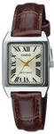 Casio Dress Watch LTP-V007L-9B, Braun, Armband, Braun, Armband