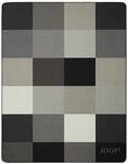 Joop! Wohndecke Mosaic Baumwollmischung schwarz-Natur Gr&ouml;&szlig;e 150x200 cm