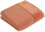 Vossen Pure Handtuch 50 x 100 cm Bronze