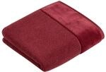 Vossen Pure Handtuch 50 x 100 cm red Rock