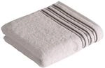 Vossen Cult de Luxe Handtuch 50 x 100 cm Light Grey