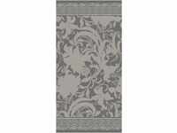 Bassetti Verona Handtuch aus 100% Baumwolle in der Farbe Perlgrau G1, Maße: 50x100
