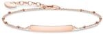 THOMAS SABO Armband klassisch Dots ros&eacute;gold 925 Sterlingsilber, 750 Ros&eacute;gold