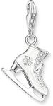 THOMAS SABO Charm-Anh&auml;nger Schlittschuh silber 925 Sterlingsilber, Kaltemail