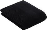 Vossen Tomorrow Duschtuch 67 x 140 cm schwarz