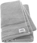 SCH&Ouml;NER WOHNEN Premium Duschtuch 70x140 cm - saugstark - Luxus Badet&uuml;cher grau -