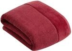 Vossen Pure Badetuch 100 x 150 cm red Rock